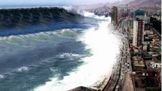 Tsunami  - Big Wave. Цунами - Большая волна