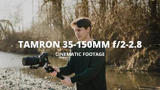 Tamron 35-150mm f/2-2.8 - CINEMATIC FOOTAGE - B Roll Video Test - Sony A7SIII