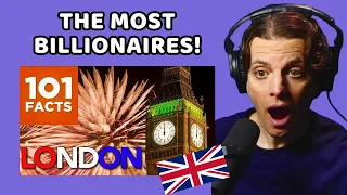 American Reacts to 101 Facts About London