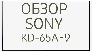 Обзор телевизора SONY KD-65AF9 (KD65AF9, KD65AF9BR, KD-65AF9BR, KD65AF9BR2, AF9) OLED