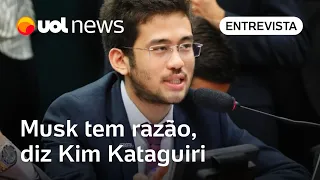 Kim Kataguiri defende Elon Musk e diz ver retaliação do governo e do STF após derrota na Câmara