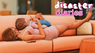lazy family sunday turns into family drama | disaster diaries ep. 15 - sims 4 let’s play