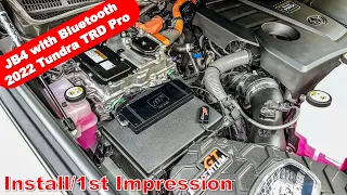 JB4 with Bluetooth Option...Install/1st Drive Impression...2022 Toyota Tundra TRD Pro