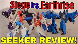 Siege Vs. Earthrise Seekers, Skywarp and Thundercracker QC Fixes - GotBot True Review NUMBER 750