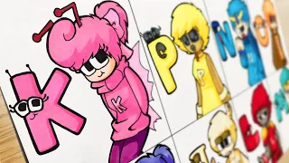 [Drawing]Alphabet Lore but it's Reverse#3 [Real Life] / Humanized Alphabet Lore