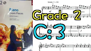 2021&2022 Abrsm Grade 2 Piano C:3 Inter-City Stomp: No.7