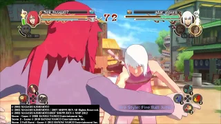 NARUTO SHIPPUDEN STORM 2- Karin & suigetsu