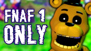 Can you beat FNaF World ONLY using FNaF 1 Animatronics?