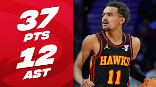 Trae Young Drops An ICY 37-PT Double-Double In Philly! 🥶 | February 9, 2024