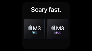 MacBook Pro. Supercharged by M3 Pro and M3 Max.