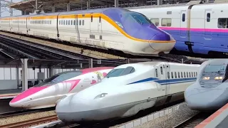 東海道・山陽新幹線、東北新幹線通過集 high speed bullet train