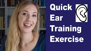Ear Training Exercise for Pitch Recognition: Higher, Lower or the Same