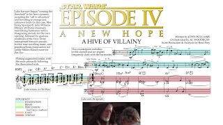 "A Hive of Villainy" by John Williams (Score Reduction & Analysis)
