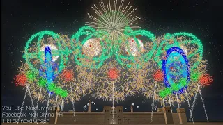 Lost Ark OST - Astalgia of Phantasm Fireworks Display Created on FWSim