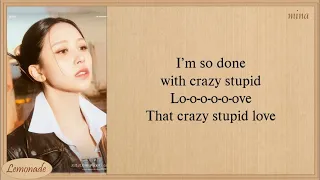 TWICE CRAZY STUPID LOVE Easy Lyrics | 1 Hours Lyrics