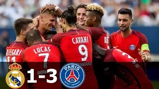 Real Madrid vs PSG 1-3 - All Goals & Extended Highlights - Friendly 2016/2017 [ HD ]