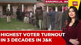Kashmir Valley Votes With Vengeance | Voters Que Up Across Baramulla Booths | India Today