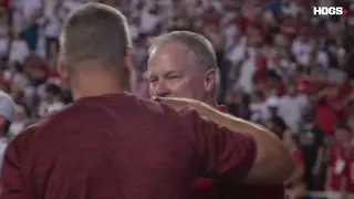 Fans Storm the Field | Hogs+ Exclusive