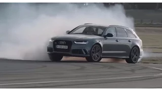 AUDI RS6 drifting & burnout 600hp--дрифт на AUDI rs6 avant 600сил