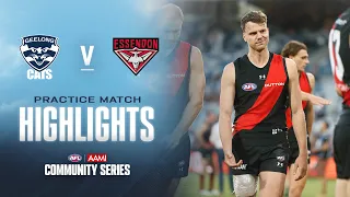 Geelong v Essendon Highlights | 2024 AAMI Community Series | AFL