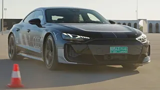 NEW Audi e-tron GT Prototype 2025 (Facelift) | New SUSPENSION Demonstration