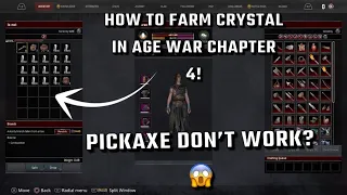 How to Farm Crystal in Age of War Chapter 4 Conan Exiles!