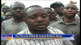 2 killed by armed robbers along Benin/Lagos Road by Okada