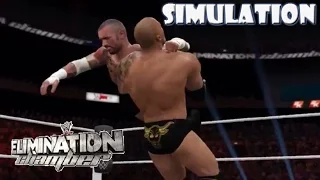 WWE 2K16 SIMULATION: The Rock vs CM Punk | Elimination Chamber 2013 Highlights