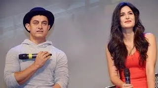 Aamir Khan and Katrina Kaif unveiled Dhoom 3 Celebrity dolls by Mattel Toys