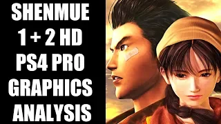 Shenmue 1 + 2 HD PS4 PRO Graphics Analysis, Is This An Impressive Port? [4K/60FPS]