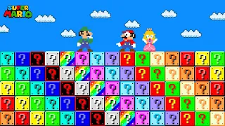 Super Mario Bros. but there are MORE Custom Question Blocks! | Ks Mario