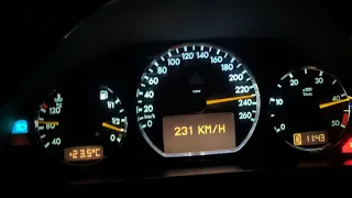 Mercedes E320 CDI W210 Kickdown 100-230