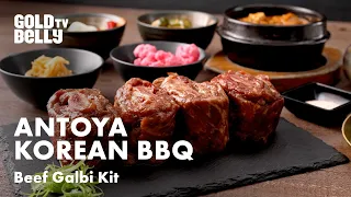 Watch President And Owner Of Antoya Korean BBQ Prepare Their Signature Beef Galbi