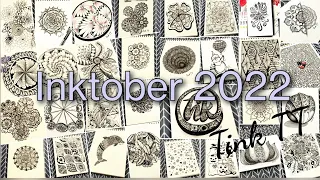 Inktober 2022 - One video a day challenge Look back