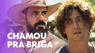 Alcides chama Jove para briga, por ciúmes de Guta | Pantanal | TV Globo