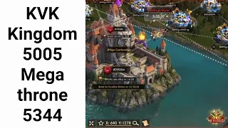 King of Avalon KVK Kingdom 5005 vs 5344 vs 5332 | Diesel Team vs Eli vs Moira Blackheart | Part 1/2