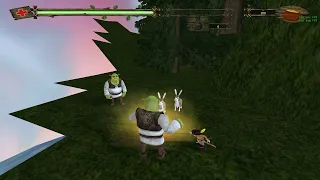 Shrek 2 (PC) - Out of Bounds in Hamlet