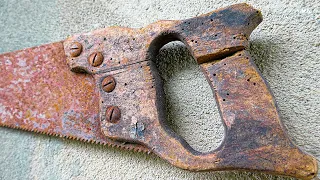 Restoration Old Rusty SAW - Parts are RUSTED FOREVER!