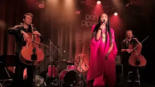 Imany - Wonderful Life (Black), live, concert, Pan Piper, Paris, France, 13th October 2022