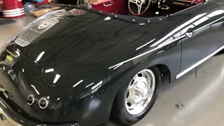 Brand New 356 Speedster Replica from Vintage Motorcars of CA FOR SALE NOW on Bring a Trailer Auction