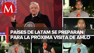 Estos serán los países que AMLO recorrerá en su gira en centroamericana