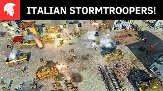 Company of Heroes 3 | ITALIAN STORMTROOPERS! | Afrikakorps Gameplay  3vs3 Multiplayer