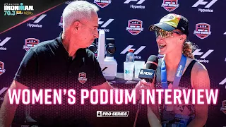 Women's Podium Interview | Zafiro IRONMAN 70.3 Alcúdia-Mallorca