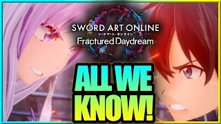 Everything We Know: Sword Art Online Fractured Daydream | Gamerturk SAO