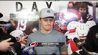 Jake Guentzel speaks with the media about the overall outcome of the 2023-2024 season / 18.05.2024