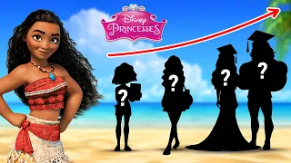 Disney Princess Academy: Moana, Elsa, Rapunzel, Merida and Ariel Become a Princess!