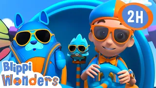 Blippi's Fun in the Sun | Blippi Wonders | Preschool Learning | Moonbug Tiny TV