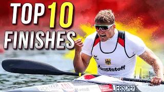 TOP 10 finishes in canoe kayak sprint - ТОП 10 финишей в гребле на байдарках и каноэ