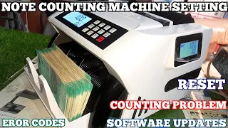 Note Counting Machine Calibration Process