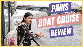 Paris Seine River Boat Cruise from Eiffel Tower | Best River Cruise | Europe Travel Vlog